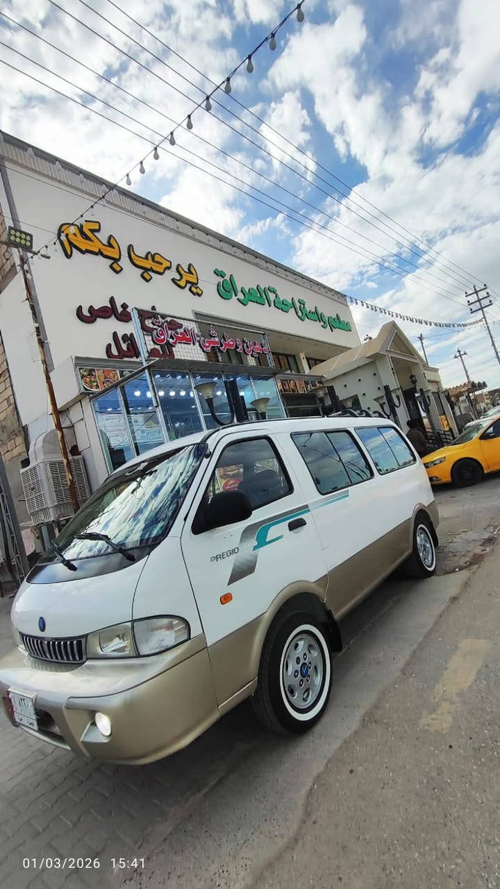 سلام عليكم ورحمة ٢٠٠٣بصره سنويه جديده مكينه عل سحك كير وحاداديه جدد تخم تاير جدد سياره جاهزه تعمير جديد مصبوغة للجماليه ***********مكاني نجف
