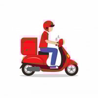 دلفري حر • توصيل طلبات • ٩ص-٩م