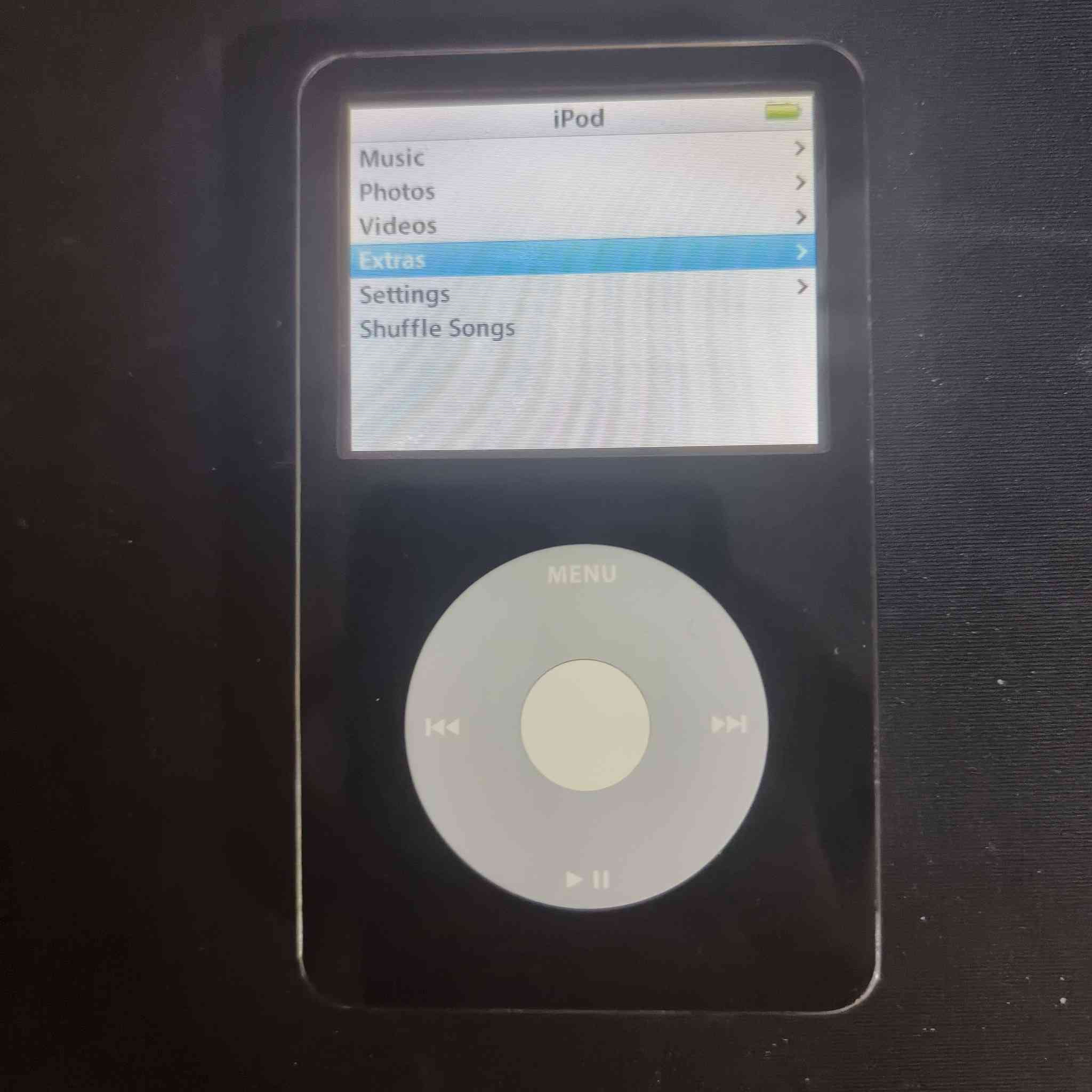 iPod classic gen 5, 30Gb
(بطارية 650mah جديدة)
سعره 125,000 ألف دينار 
توصيل موجود


**إذا كنت صاحب هذا الإعلان وتريد حذفه لأي سبب، رجاءا أرسل رسالة إلى الدعم الفني**