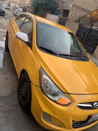 اكسنت موديل 2012 جي دي اي  مكينه 1600 خير من الله كير ومكينه  حادثها د...