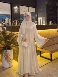 فستان بشت • حزام • مقاسات ٣٨-٤٨