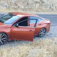 نيسان التيما اللون مشمشي بدون ايرباك حادثه  موديل 21 يرهم مراوس على فو...