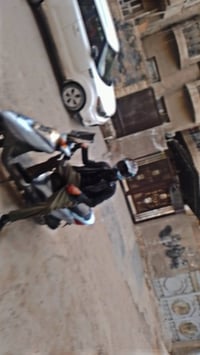 دراجه بريز حلوه ونظيفه گايمه بس مره واحده بسبب الدهن ومجفته مضبوط  الس...