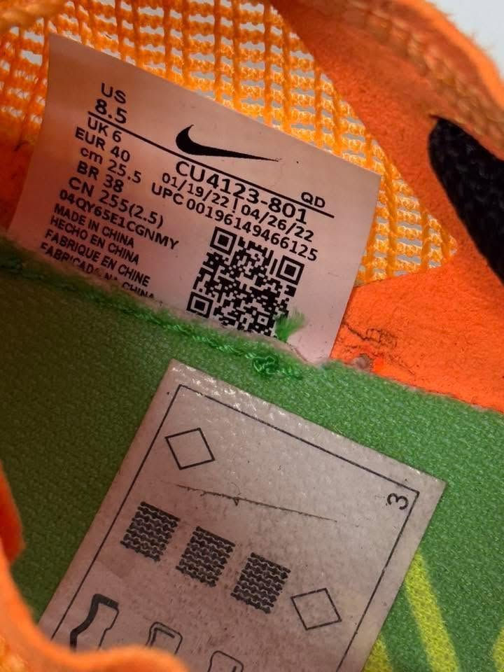 حذاء NIKE باله اورجينال نضافة 100‎%‎

قياس : 40
طول القدم : 25

غير مستخدم 

———————————————-

يوجد توصيل 🚚 ( بغداد - محافظات العراق )

☎️رقم الهاتف : ***********

للحجز - دايركت
