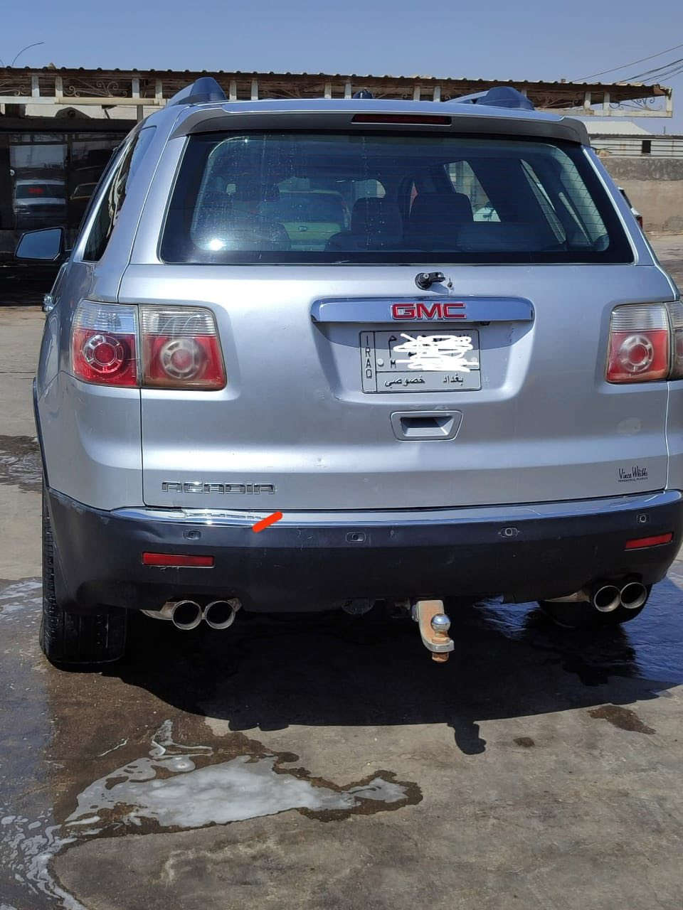للبيع جمسي اكاديا GMS Acadia موديل 2011 وارد أمريكي ضربته بابين  الباقي جاهز حداده تخم تاير   رقم إنكليزي بسمي سنويه ل 2031سعر 115 بيه مجال مكانه البصره قضاء القرنه ***********
