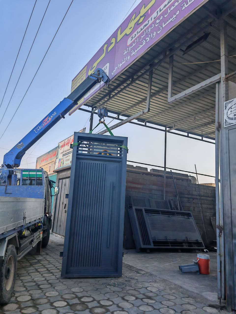 ❤️مـرحبــآ بـــكم❤️ 

نعمل كافة اعمال الحداده بطرق حديثة 
باب رئيسي-ابواب اعتيادية حسب النقشه-ابواب  قاصه-شباك-درج حديد-محجرات-محامل-شواصي-برجولات و مضلات-جلسات-وجهات كابوند ومختلف الاشكال-كرفانات السندويش بنل الثابته و المتحركة-تقفيل السطوح بلسندويش بنل 
العنوان( محافظة ميسان ) منطقة حي الصحفيين الاربع سايدات قرب اول استداره مجاور مجمع دبي للانشائية قبل لاتوصل المستشفى اللبناني نتشرف بزيارتكم الينا زبائننا الكرام 
 
للاستفسار 📞  ( *********** )
                       (***********)
                      ( *********** )  حسين البهادلي
