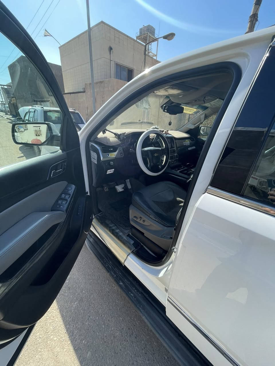 سياره لبيع والمراوس جارجر اوبامه
تاهو  مديل2018 كفالة من الضربه
جديدة السياره
المواصفات  
8سلندر محرك(5300) 
تويل طبله
قاصة سريه
فول تحكمات + انظمة قيادة 
كراسي اثنين كهرباء
كشن هزاز عند الاقتراب من اي شي
شاشة امامية
وضعيات قيادة
نظام_AUTO_START
اشارات_مساعدة_ركن_المركبه
نظام_AUTO_HOLD
تبريد خلفي منفصل
تشغيل عن بعد
كروس سرعة
فول تحكم استيرن
دبل كير(عادي+اوتوماتيك)
(حساسات خلفيه)
نظام تحكم بمستوى الضوء الداخلي
سستم سماعات bose
تحكم بوضعيه السكليتر والبريك حسب الراحة
مانع انزلاق ABS 
لد امامي
هواي مواصفات بعد
مكينه كير تخم تاير ياباني سياره جازه من كلشي 
جديد احلا من صور
رقم بصره ومكاني بصره رقم ***********وات ساب وتصال غير متواجد ع مازنجر
