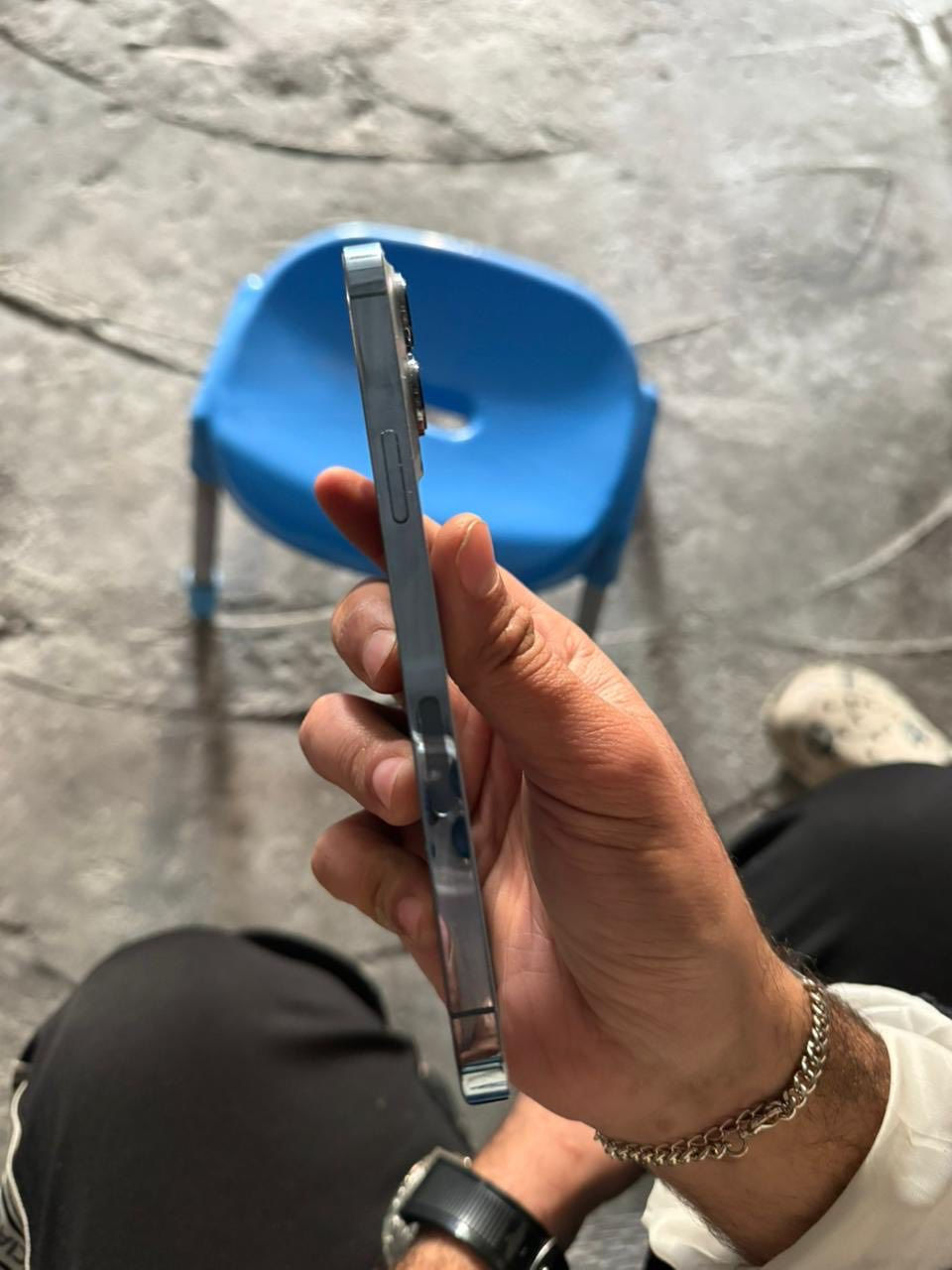 السلام عليكم ايفون ١٣ برو ماكس ٢٥٦ بطاريه مبدله اصليه وقيع مبدله غراض تفصيخ اصلي + شاشه بيها فطر ممبين والضهر بي فطور مثل ما موضح بصور رايده ب ٤٥٠ وبي مجال قليل كلش حك الجية مكاني كرخ كاظمية 
***********
