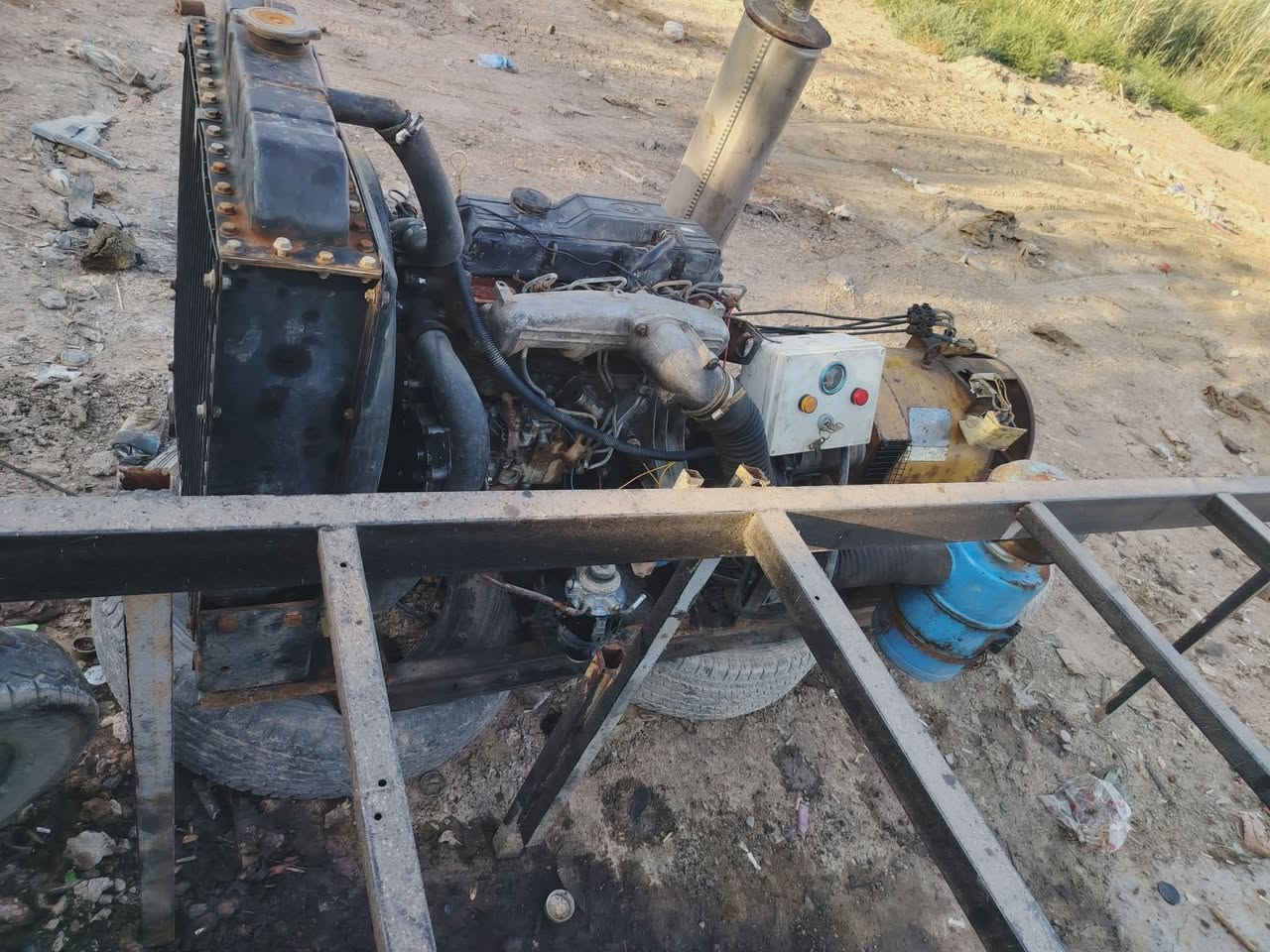 السلام عليكم
مولد كيا محرك 2700 راس توليد 30 كيفي ثري فيز
مولد شرط الفحص كامل مكمل السعر 11$ العنوان هبهب ***********

