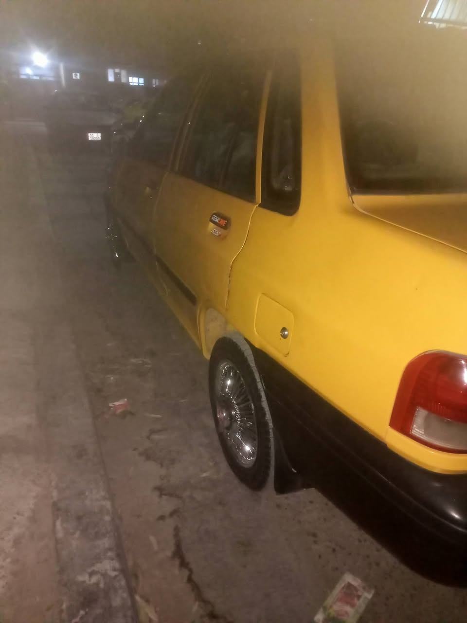 السلام عليكم رمضان كريم سايبه موديل 12  كير ومكينه جدد مكفولات شواصي  مكفولات حداديه امامي وخلفي جديد تخم تاير جديد السياره جاهزه من كلشي هيه غرمات مصفره  مكاني بغداد الشعب السعر 32 ويه مجال ***********
