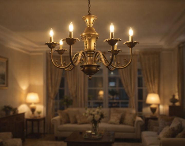 قطعة من سحر الثمانينيات.. نجفة "فينتاج" فرنسية الطراز بخمسة أذرع 🕯️تتميز بـ 5 أذرع انسيابية على شكل زهور متفتحة، مع نقوش وحفر يدوي بارز يضفي عمقاً وفخامة على المكان.
خامة النحاس الخفيف: تجمع بين بريق النحاس واللون البرونزي المعتق (Patina)، مع ميزة الوزن المثالي (3 كيلو) الذي يجعلها الخيار الأول والآمن لأسقف "الجبس بورد" والديكورات الحديثة.

حالة نادرة: قطعة من مقتنيات الزمن الجميل، محتفظة بكامل رونقها ونظافتها، جاهزة لتزيين غرفتك فوراً دون الحاجة لأي صيانة.

تناسق مذهل: لونها البرونزي الدافئ يتناغم بسلاسة مع الأثاث الكلاسيكي (الصالونات) أو النيوكلاسيك.
قطعة من سحر الثمانينيات.. نجفة "فينتاج" فرنسية الطراز بخمسة أذرع 🕯️. التواصل خاص او وتساب 01023380762


**إذا كنت صاحب هذا الإعلان وتريد حذفه لأي سبب، رجاءا أرسل رسالة إلى الدعم الفني**