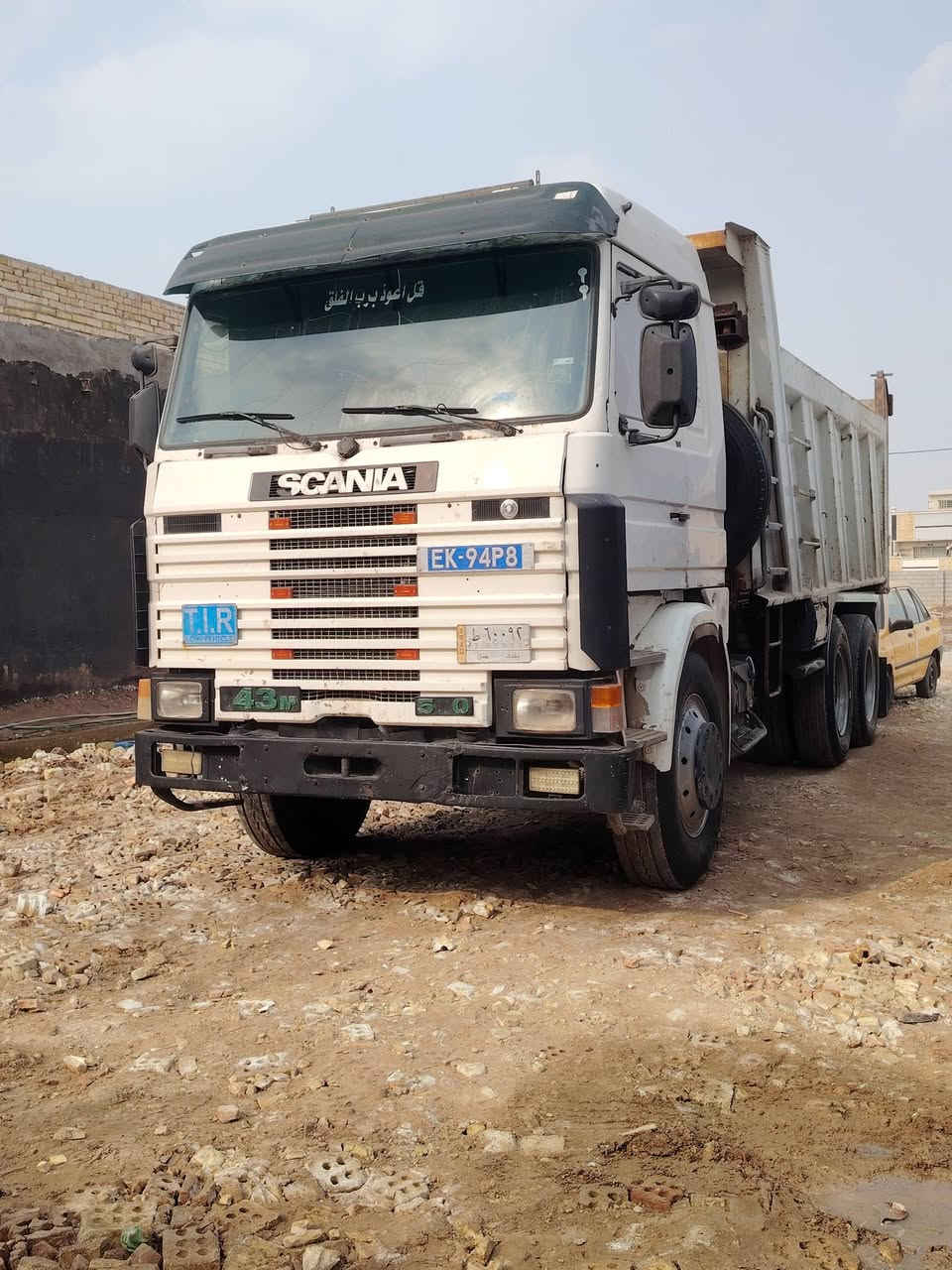 السلام عليكم  سكانيا143 طقم تاير 24 شاص مقفول مجموعه باجر 19 جيرجير5/5 رقم بغداد ماكينه عالسحق     ***********
