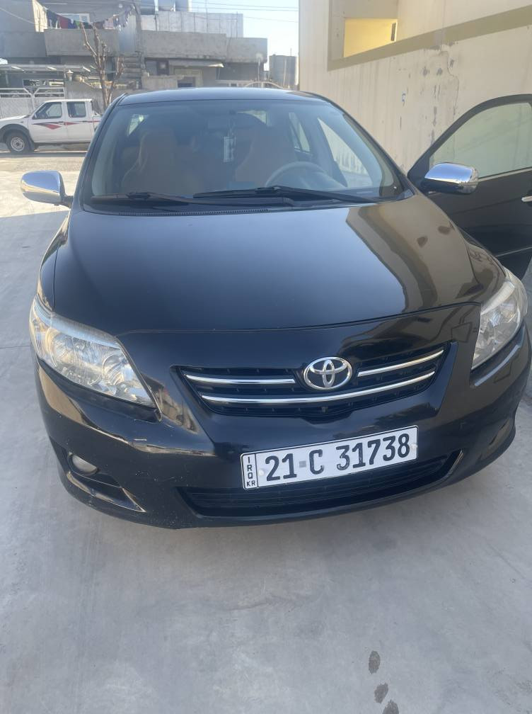 کرۆلا 2009 ڕەنگی ڕەش بێ بۆیاخ مەکینە گەورەی خلیجی
سەیارەکە یەک دەستە ماڵی دۆستە سەنەوی تا کۆتای 2027 تازەیە گێڕو مەکینەی بە شەرتە دوو جووت تایەی لۆکی لەژێردایە فول مواسەفات بەس سڵاید نیە شوێن سلێمانی 105مەجال
***********
*********** السليمانية, العراق

