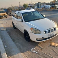 اكسنت موديل 2009  مصبوغه احزام بدون ضرر اثر جراد مكينه 1600 وكير مكفول...