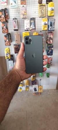 ايفون 11برو ماكس جهاز نضيف  مبدل شاشه + بطاريه  ذاكره  256سعر٢٢٥ 07705...
