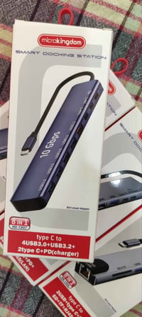 هاب USB-C • HDMI 4K • ايثرنت