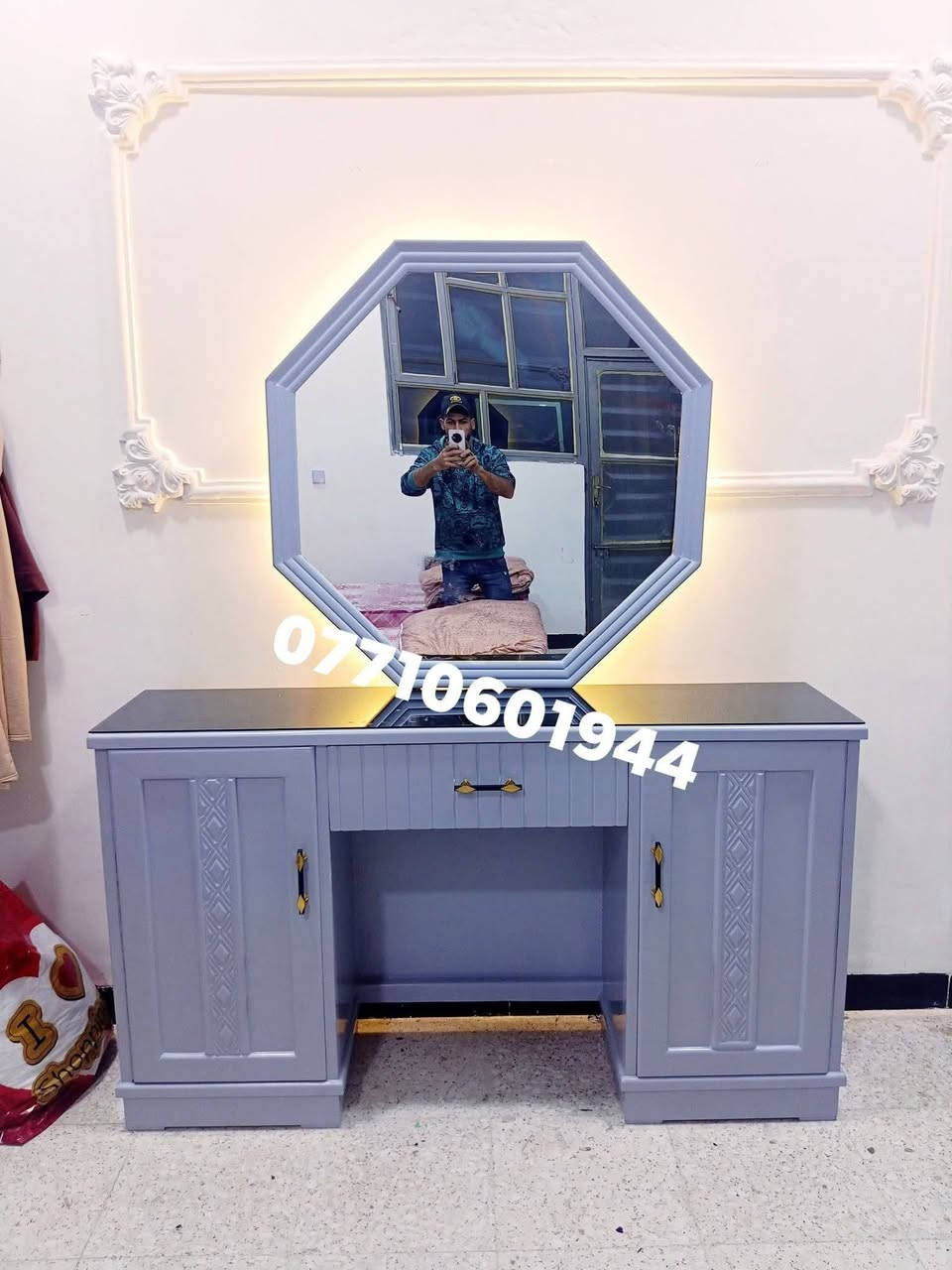 أسلام عليكم زبائنا تم تسليم غرفة اطفال داخل خارج صاج الون رصاصي حسب طلب الأخ زيد في منطقه البعيثه اي أستفسار راسلونه على الواتساب


**إذا كنت صاحب هذا الإعلان وتريد حذفه لأي سبب، رجاءا أرسل رسالة إلى الدعم الفني**