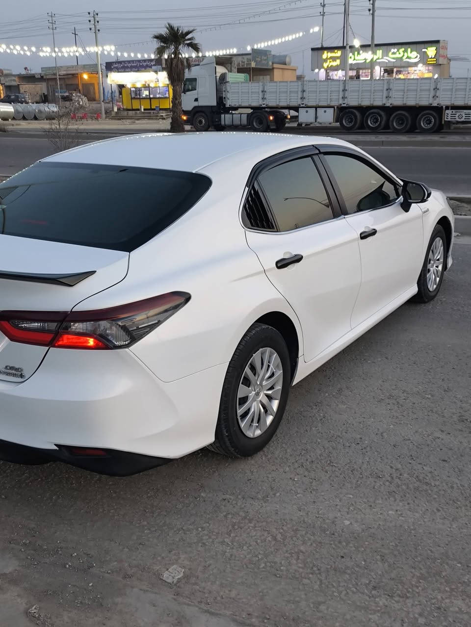 كامري تكسي دبي هايبرد خليجي موديل اصل 2023 (اصل ) 
صبغ عام تغير لون  السياره بيها طخه من كدام خفيف سياره جاهزه العنوان صلاح الدين تكريت السعر 147$  وبيها مجال بيع فقط بدون مراوس او وعده اعتذر الاستفسار 
*********** / نمير
