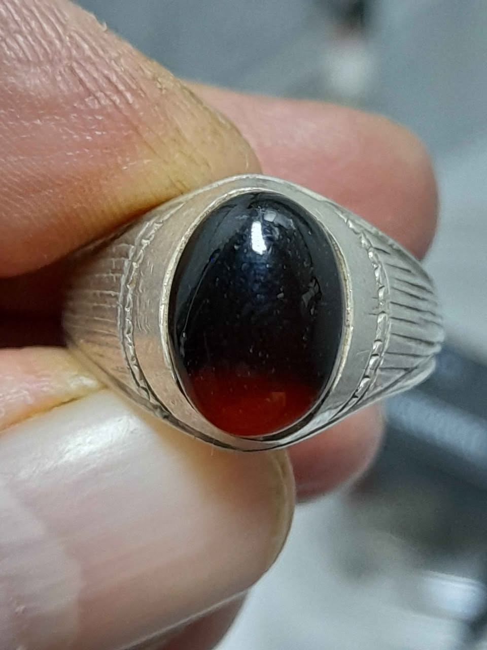 ‎خاتم فضه 925 بحجر عقيق يماني قديم صياغة يدويه عراقيه جميله السعر70 وتصيل مجانا‎ حلة, بابل


**إذا كنت صاحب هذا الإعلان وتريد حذفه لأي سبب، رجاءا أرسل رسالة إلى الدعم الفني**