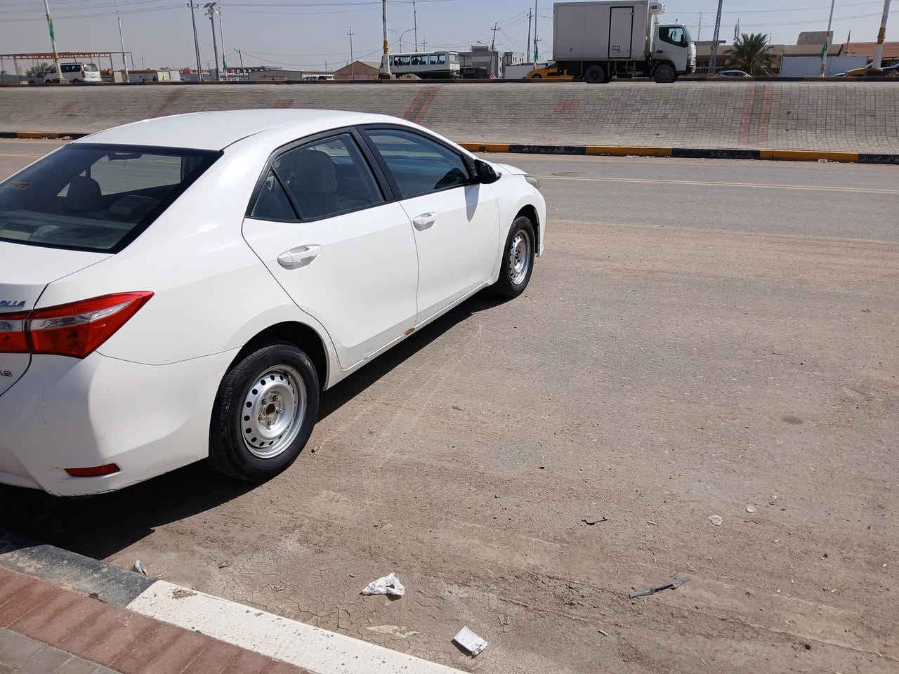 بيع او مراوس بتكسي كورولا 2015 (كير عادي) رقم بغداد الدولي الجديد بسمي مباشر منضومة غاز ٦٠ لتر سنويه منتهيه قبل شهر  تبريد عاطل  التفاصيل موجوده بالسونار  من المندلاوي مكان السياره المثنى -سماوه   السعر 110 مع المجال  ***********
