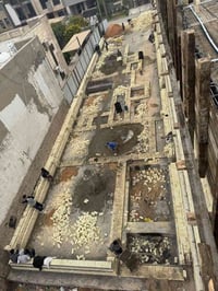 يعلن مكتب الارتقاء في كنعان عن بناء هيكل لدور السكنية  عرض الاول الهيك...