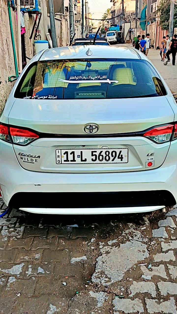 السلام عليكم كورله ياباني اصلي
مديل 2022 

بيه بنيد مبدل اصلي وكاله ومصبوغ ابيض وبيه جاملغ بارد فقط لون السياره ابيض صدفي

كير ومكينه مكفولات مال شركه

تخم تاير

تبريد ثلج 

تحكمات ستيرن

حساس مانع تصادم

 ربع متذب عليه 

السياره خير من الله تراي وين ميعجبك
145 وبيه مجال قليل

مكاني بغداد الحريه ***********
