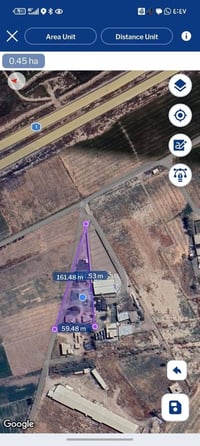 لبيع دونمين الى ربع بغداد الرضوانيه على السريع الدولي مباشر احلى موقع ...