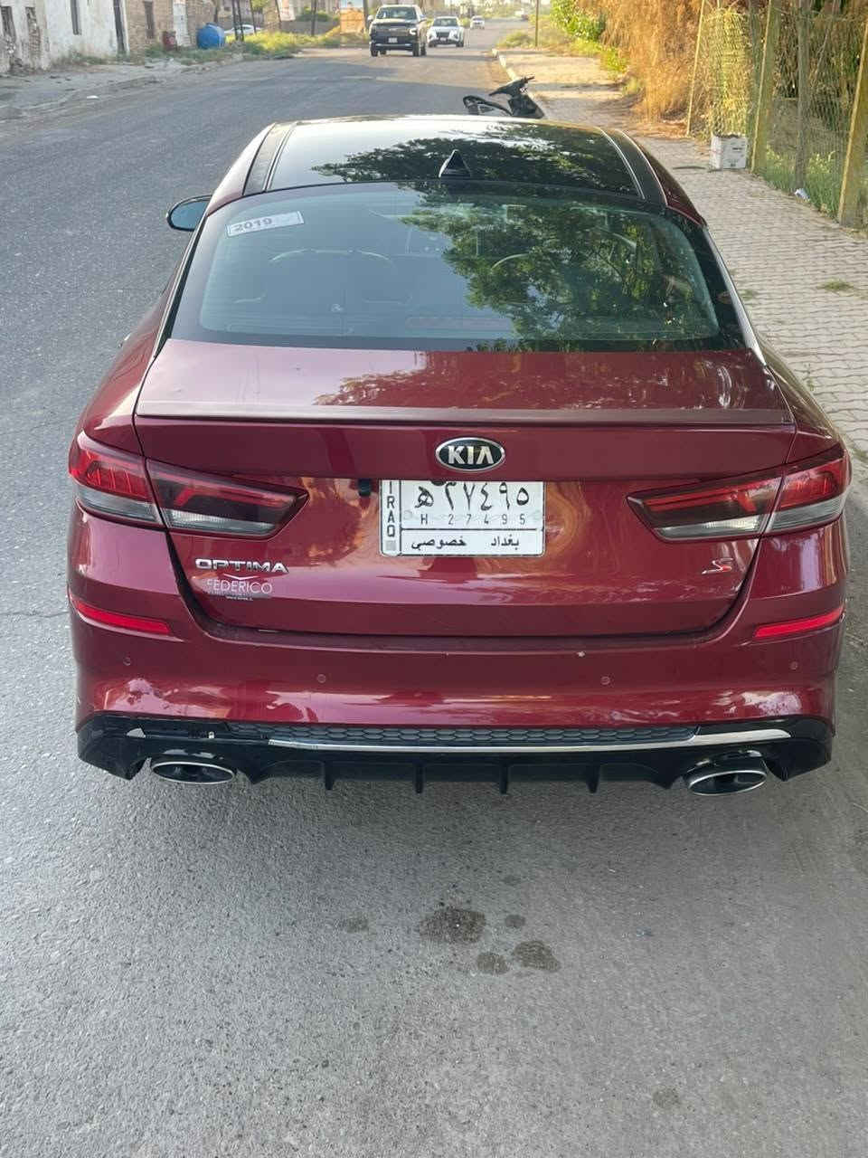 كيا ابوتيما ٢٠١٩s فول مواصفات حادثه مثل مموضح   بالصوره تعتبر كلين وبيها باب صبغ الخلفي عكس السايق وبيه تلحيظات بارد بدون دك السياره بلكات ونوزلات وصدر وتخم تاير جديد مكينته بلادي *********** بغداد, العراق
