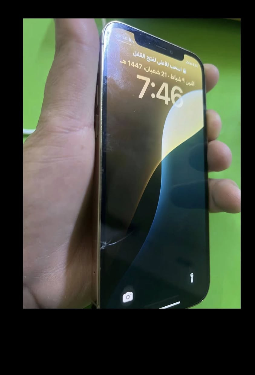 ® للبيع آيفون 12 برو
• الجهاز وتر بروف
• الذاكرة 256GB
‹ صحة البطارية %77
> الجهاز مكفول من شخط
أكو صدعة خفيفة بالكلاس وما تأثر على الاستخدام
• سماعة مكالمة وحدة متوقفة
السماعات الخارجية تشتغل تمام وصوت قوي
$
السعر: 250 ألف قفل


**إذا كنت صاحب هذا الإعلان وتريد حذفه لأي سبب، رجاءا أرسل رسالة إلى الدعم الفني**