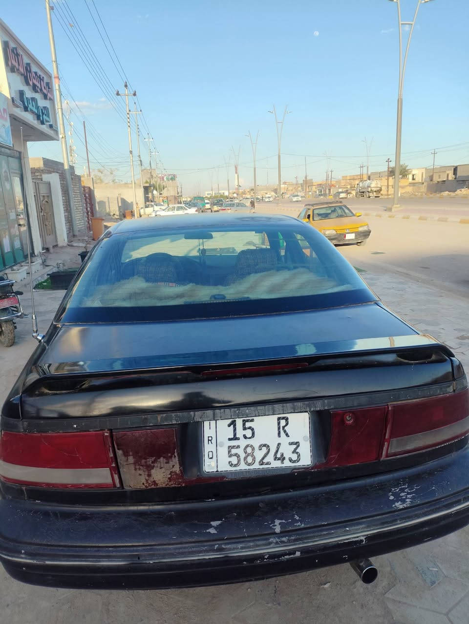 السلام عليكم
برنس موديل 1995 محرك مفتوح كير اوتماتيك رقم انبار انكليزي شرط تحويل ثاني يوم السياره متعوب عليها ونظيفة 
السعر 32 ورقه وبيه مجال مكاني الانبار الفلوجة
الرقم:***********
