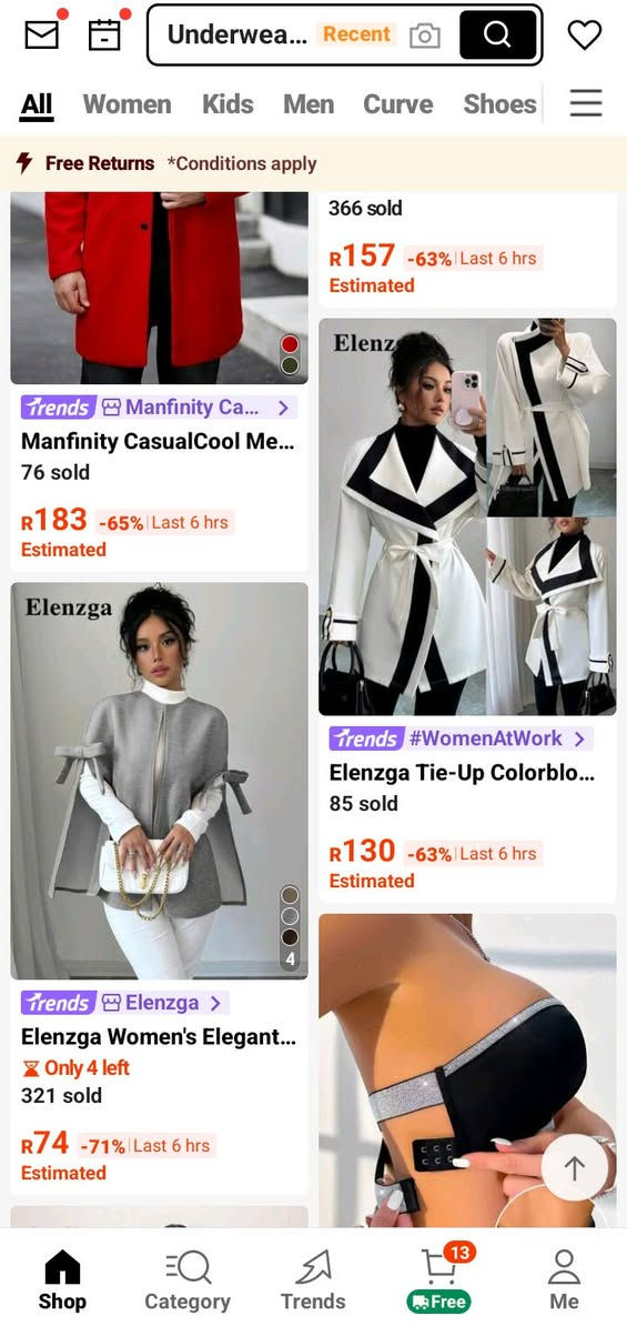Promo code for SHEIN:
- Code:  M497K 
- Discount: 60% off for new accounts
- Instructions:
 1. Create a new account 
2. Log in on SHEIN new shein account 
3. Search for the code on the search bar and claim 60% off 
4. Add items to cart and checkout (Payflex is also available on SHEIN)

NB you will pay your taxes same time ,you will just wait for delivery 
- Benefits: Free shipping and discounted prices♥️♥️♥️
Give it a try if you're interested in shopping on SHEIN!

1️⃣MISTAKE ALERT! 🚨 SHEIN codes aren't applied at checkout.
2️⃣ Where the code works
You must enter the code in the SEARCH BAR.
That’s where the discounted prices unlock


**إذا كنت صاحب هذا الإعلان وتريد حذفه لأي سبب، رجاءا أرسل رسالة إلى الدعم الفني**