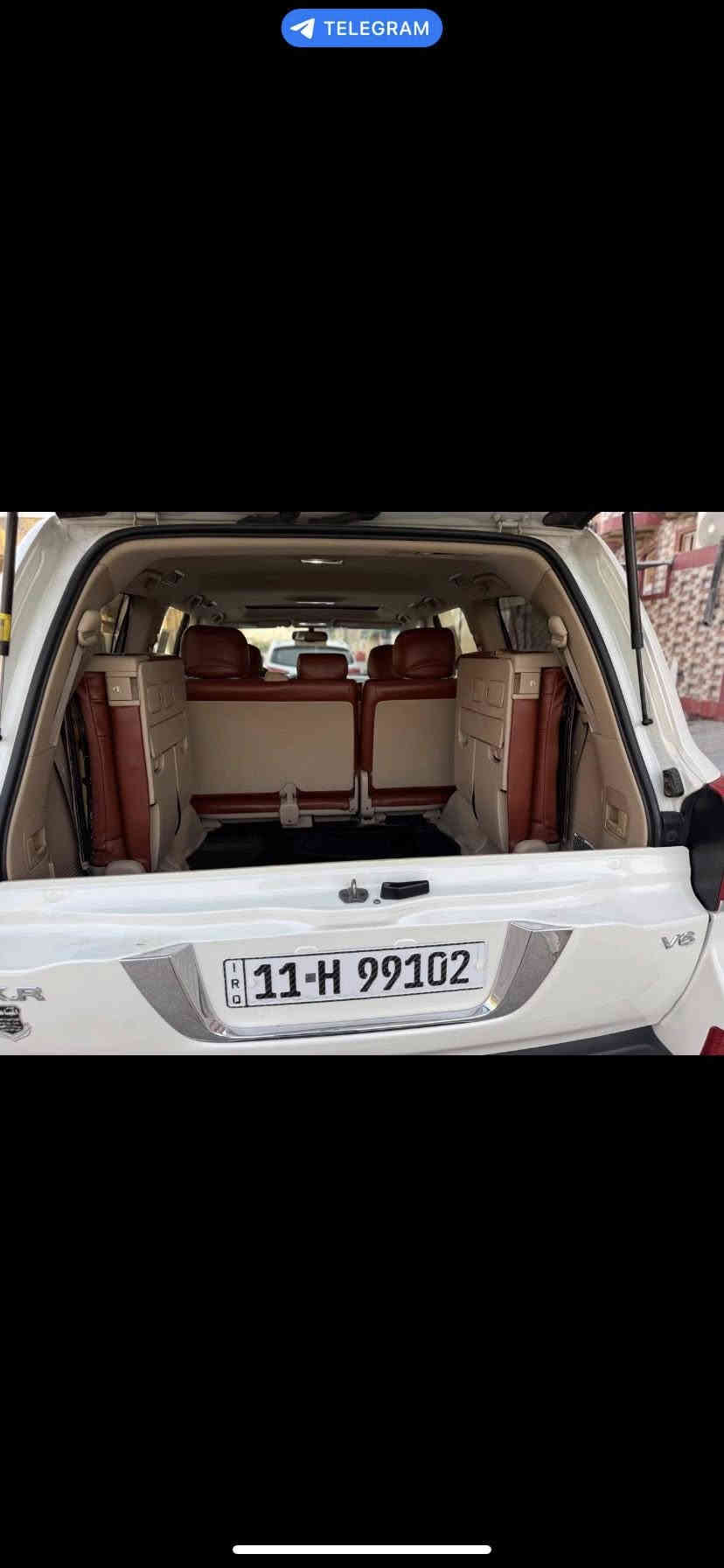 ‏سلام عليكم 
للبيع لاندكروزر 2014 فطيمي 
‏رقم بغداد باسمي تحويل مباشر
‏السيارة فتحة سقف 
‏ كشنات جلد + كشن كهرباء نظام ثلاث حركات
‏شاشة كبيرة + حساسات أمامية خلفية 
‏تحكم ستيرن تخم تاير جديد 
‏تبريد ثلاث قطع المرايات الجانبية كهرباء
‏إلى آخره من مواصفات  
‏سيارة جديدة جدا  واحلا من الصور استخدام شخصي 
‏ماشية 140 السيارة كاملة بدون أي نواقص . مكفوله كفالة عامة عدا بارد بسيط جدا أثر رصعة 
‏مكان السيارة واسط الكوت 
سعرهة 420 وبيهة مجال بسيط 
رقم ***********
