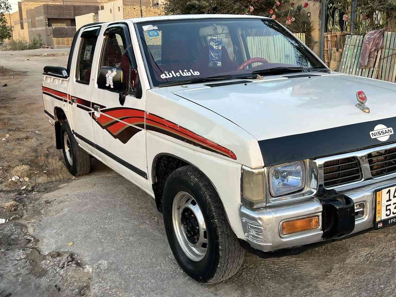 بيكب نيسان موديل95 رقم بصره دولي هزه وسنويه جدد كهربائيات حداديه دواخل كلهه جديد دوشمه جديده تخم تاير كير ومحرك جاهزات هذا رقمي مكان السماوه قضاء الخضر ***********
