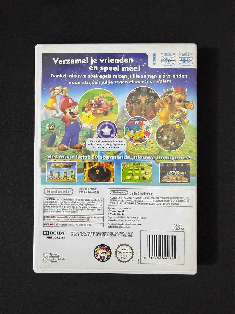 لعبة Mario Party 9 جهاز Wii

نظافة القرص 90% نسخة PAL

كاملة مع المنوال

السعر 20 الف مع التوصيل 

للحجز والاستفسار مراسلة الصفحة 

رابط واتساب مباشر الي يريد يراسلني 👇

https://wa.me/message/ANGQMMLUZKO4C1 بغداد, العراق


**إذا كنت صاحب هذا الإعلان وتريد حذفه لأي سبب، رجاءا أرسل رسالة إلى الدعم الفني**