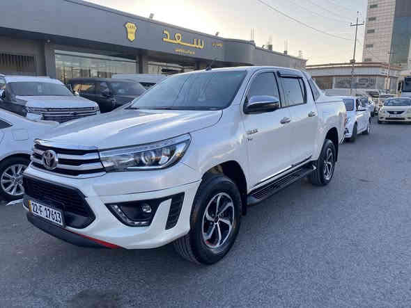 Toyota hilux 2019
چاملغی سایەق گۆرایە بە بیلادی روبعەک بۆنیت سبوغە  بەبێ ژۆرێ سەنەوی 2029 چار تایەم تازە بەستایە کتابی جام رەشی نوێە هەتا مانگی ٩ هەموو شتی بە شەرت  295$  ***********
