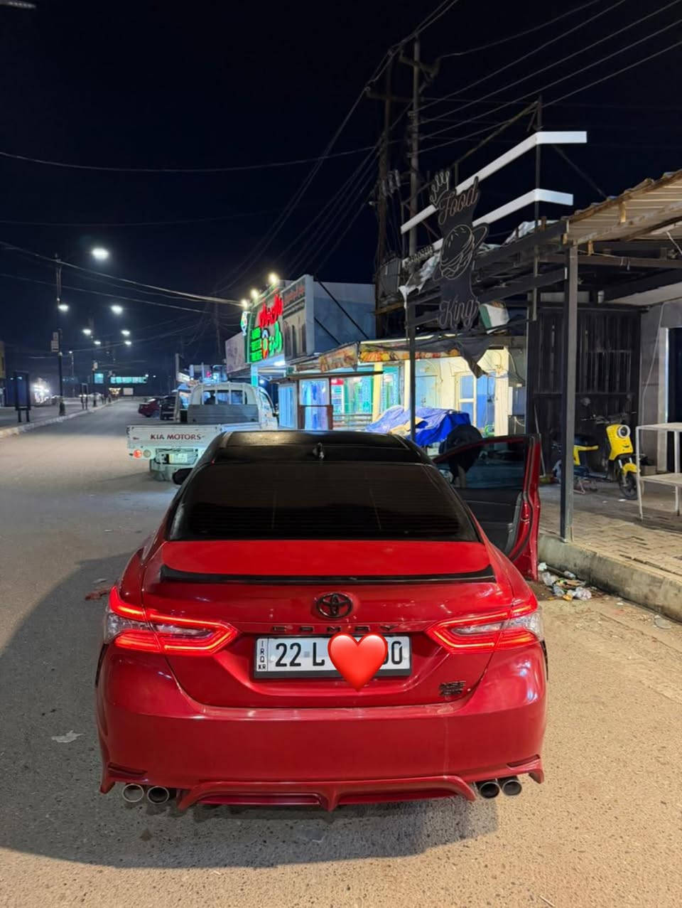 سلام عليكم للبيع
تويوتا كامريXSEموديل22
اللون احمر
حجم المحرك 2.5 4سلندر
السياره جاهزه من كلشي
فول مواصفات 
ويل حجمR19اسود
بانورما سقف اسود ابواب بصمه 
بصمه تشغيل 
شاشة جبيره
حساسات خلفيه
هاند بريك كهربائي 
اوتو هولد
اوتو ستارت 
رادار امامي تحديد مسار
نقاط عمياء
تحكم استيرن+شفتات استيرن
كشنات جلد كشنات كهربائي
كشنات الامامي هيتر
شاحن واير لس
مثبت سرعه تفاعلي قياده اليه تحديد مسار
الضرر صفحه كلير وقطعتين ضرر
السعر164
رقمي***********
