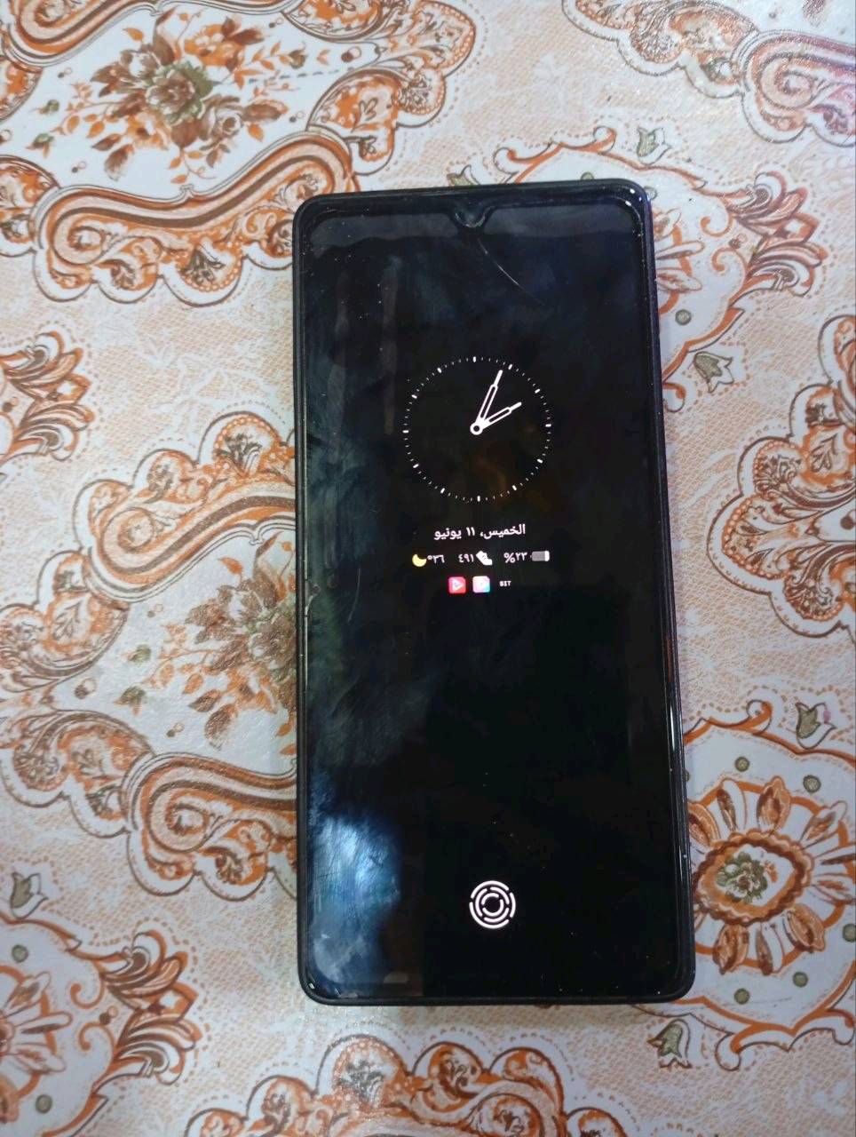 سلام عليكم اخوانTECNO POVA 6 Pro 5Gمكفول كفاله عامه من كلشي جهاز جديد بس مبين بتصوير مو شي لن جهاز الي اصور بي تعبان اخوان جهاز الي شخص ياخذه البوبجي 60فريم واسلس كلش حلو بلعبه واجهاز ولله العضيم نضيف وامابدل ولا قطعه جهاز راقي  وايدعم شحن سريع الي هوه70واط  سعره 225الف