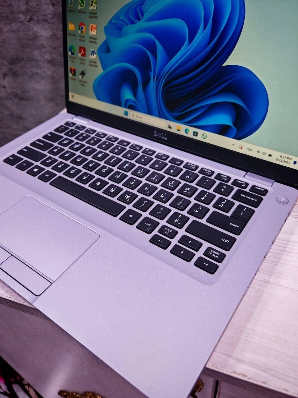 DELL 5420 Ci5 جيل الحادي عشر سلم خفيف الوزن سهل التنقل
. 
 السعر 345 الف مع التوصيل 
.
النظافة اخو الجديد وعل الفحص وين متريد 
مناسب للدراسة والبرامج المكتبية والطباعة والتصفح  نظافة عاليه جدا  
……………………
 المعالج Core i5 جيل الحادي عشر 
 ذاكرة الوصول العشوائي (الرام) 8 GB 
 التخزين( الهارد) SSD 256 GB  
 مقاس شاشة 14" انج دقة عالية FHD 
شاحنة Type c 
منفذ HDMI & TYPE C 
 كيبورد  عربي انكليزي
…………………………………


**إذا كنت صاحب هذا الإعلان وتريد حذفه لأي سبب، رجاءا أرسل رسالة إلى الدعم الفني**