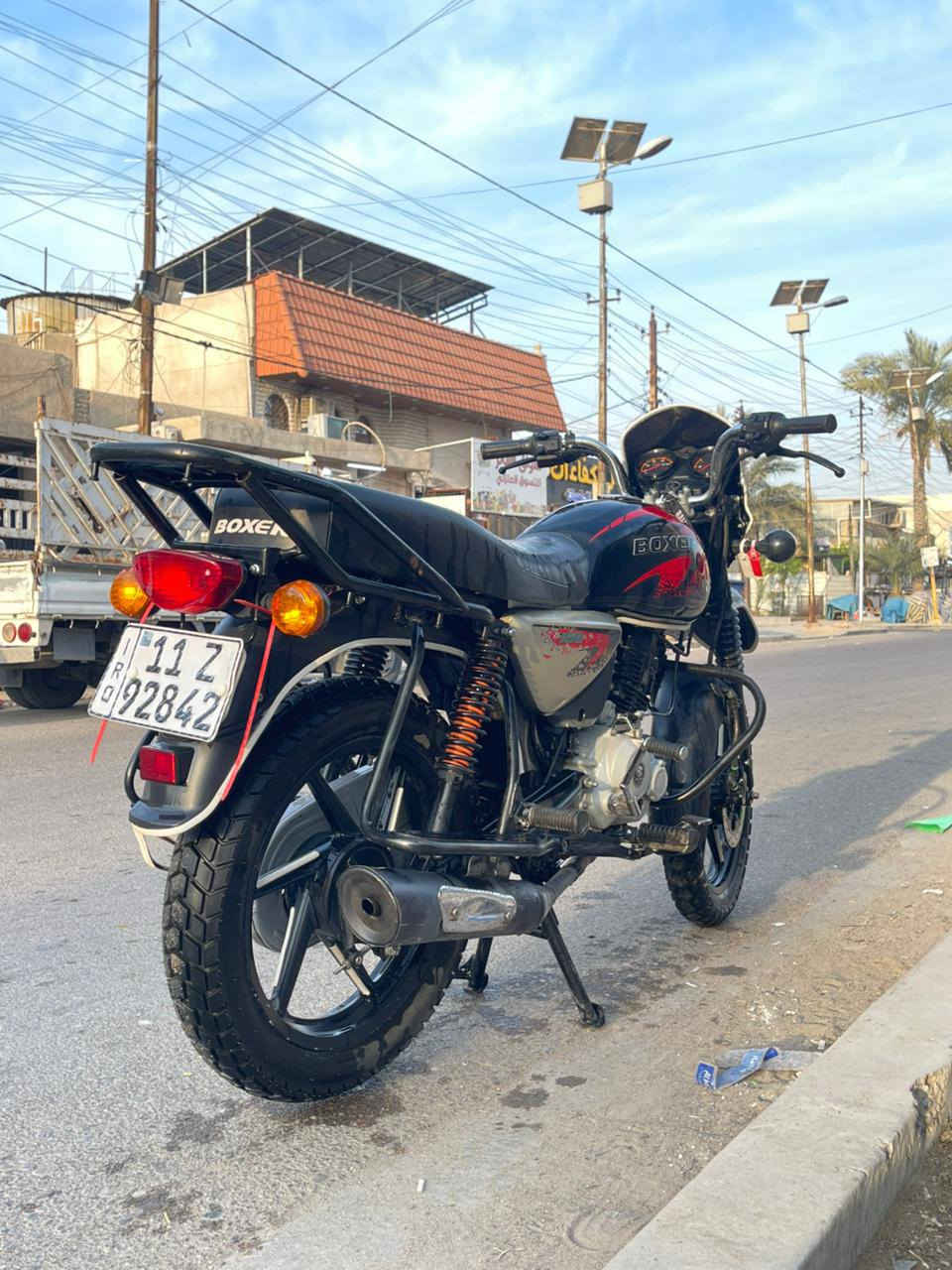 دراجه بوكسر جبلي موديل٢٣ جديده محرك ما مفتوح كهربائيات شغاله كلها مرقمه رقم بغداد تحويل ثاني يوم
للتواصل واتساب 7723870768


**إذا كنت صاحب هذا الإعلان وتريد حذفه لأي سبب، رجاءا أرسل رسالة إلى الدعم الفني**