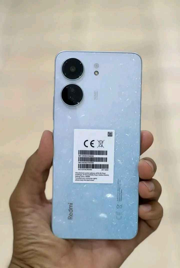 ريدمي المستعمل النظيف الاصلي 
ريدمي 13c
يجي لذاكره 256 ورام 8 كيكا ذاكره حقيقيه 
المعالج قدثمان نواه من هيليو G88 تك 12
الكاميرا الخلفيه ثلاثيه 50+2+0.8
نظام التشغيل أندرويد 13 يحمل كل تطبيقات والالعاب 
بطاريه 5000 ملي امبير
90 هرتز دقه وضوح الشاشه  
من ميزه هذا جهاز سعره الرخيص
100 الف مع توصيل أن احتجت الا توصيل 
ملاحظه 
نفس مواصفات وصور موجوده بالاعلان  عندما يستلم الزبون الجهاز 
العنوان بغداد زيونه الربيعي مقابل مول دريم ستي 
او الاتصال عن طريق الارقام التاليه 
اتصال او واتساب 
***********
اتصال او واتساب 
*********** بغداد, العراق

