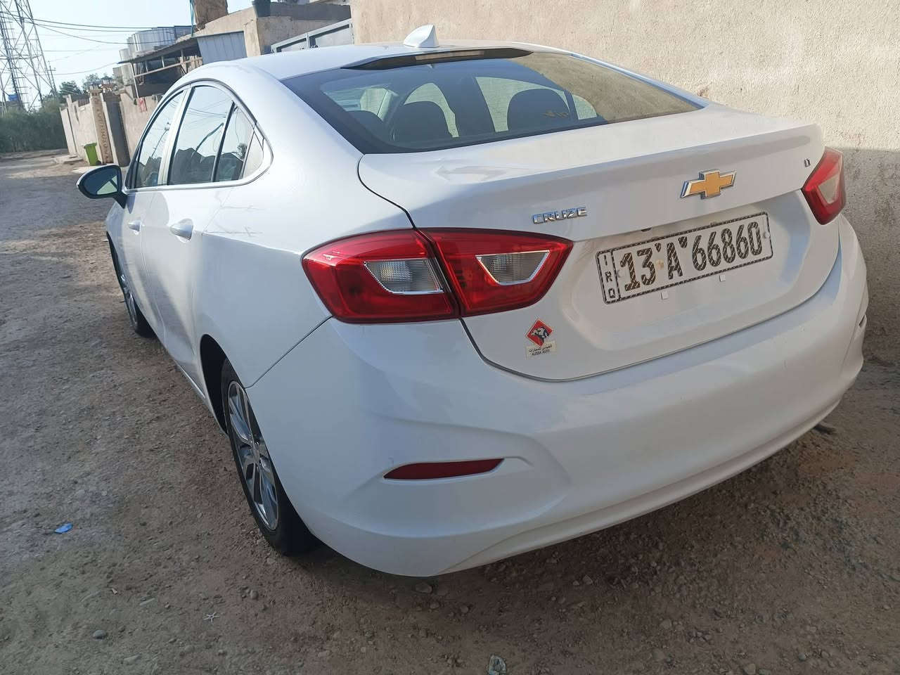 شوفرليت كروز 2018 LT
السعر المطلوب : 
🟢 110 🟢 

مواصفات : 
تدفئه كشنات 
شاشه كبيرة
كامرة دوارة
تحكم ستيرن
مثبت سرعه 
مازدات عدسة ولد 
داخل اسود 
محرك ١٤٠٠ cc تيربو 
ماشيه 100ميل 
حادث السياره :
استبدال باب الخلفي وخسفه جوه قبق البنزين فقط بدون دواخل 

المكان /ميسان

هاتف اتصال او واتساب : 

***********
