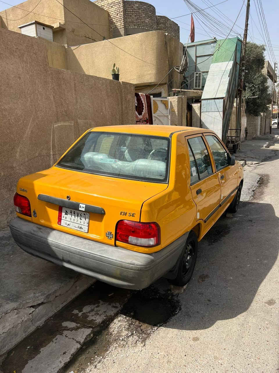 السلام عليكم سايبه موديل 18 المكان بغداد مكينه جير مقفولات هيئه غرامات مصفره تحويل ثاني يوم رقم بغداد السعر٤٧ رقم الهاتف***********
