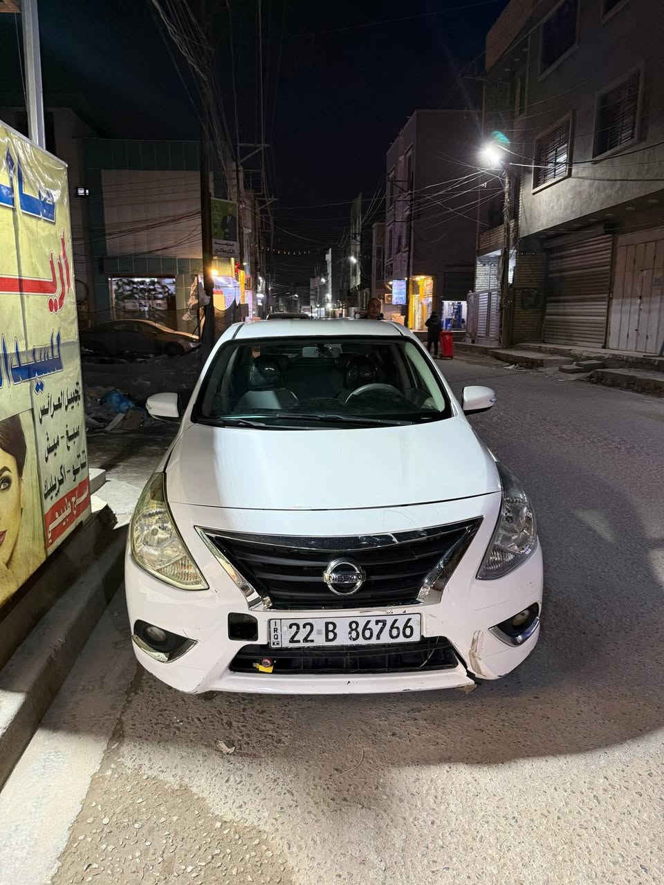 سلام عليكم اخواني
نيسان صني موديل 2024 ماشيه 80الف 
السياره نضيفه ودوشمه جديده السياره بيها البنيد مبدل وبارد بالباب مامصلح والدعاميه تعبانه 
مكان بغداد الدوره 
السعر 100$وبيهه مجال 
***********
