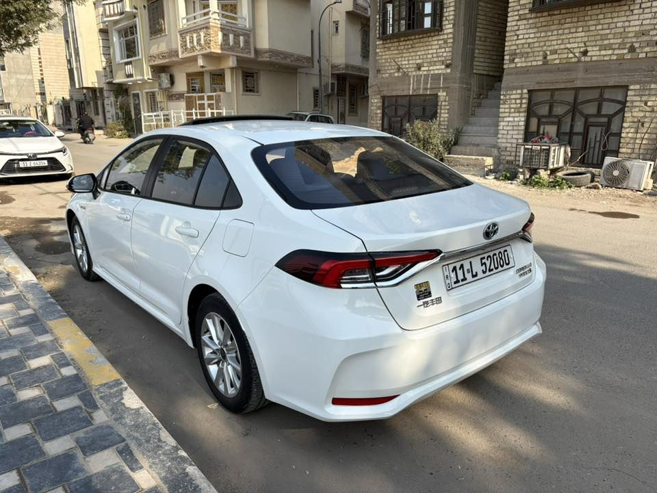 للبيع
كورلا ٢٠٢٤ هايبرد صيني
ماشيه ٢٧ الف كيلو
السياره مكفوله كفاله عامه من الصبغ والبارد 
مواصفات: فتحه. شاشه. ابل كار بلي. كامره خلفيه. بصمة تشغيل. بصمة ابواب   رادار امامي   بعد بيها هواي مواصفات 
السعر ١٥٦ ورقه بيها مجال بسيط 
للاستفسار ***********
