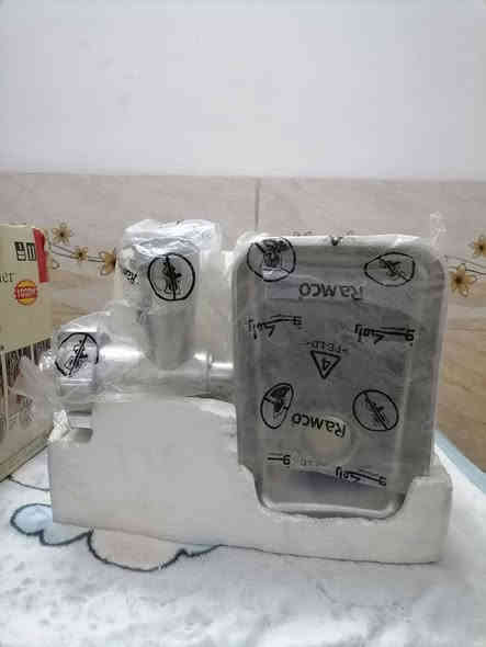 سلام عليكم مكينه لحم رامكو باب اول مستخدمه.مره وحده فقط ***********
