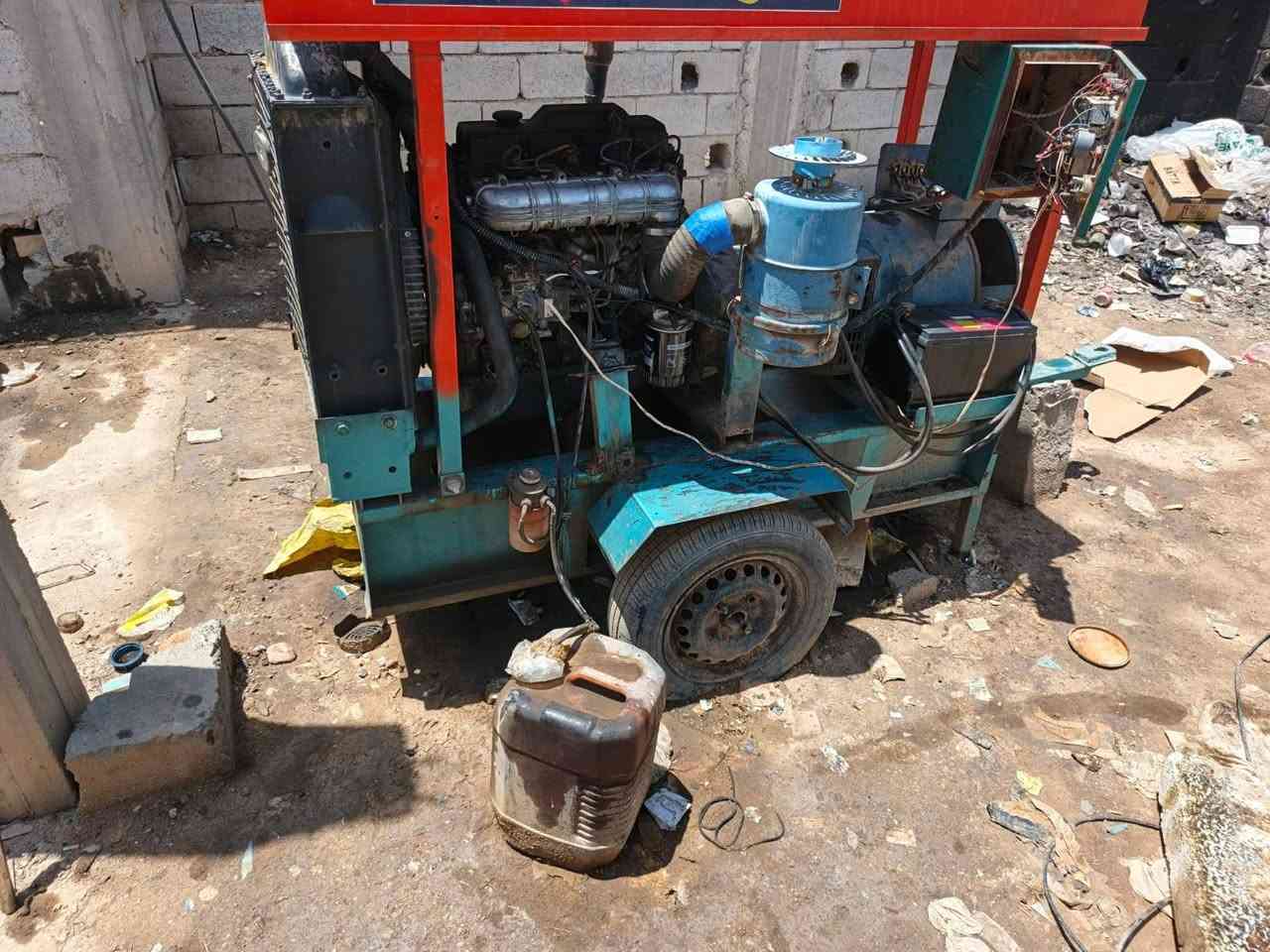 للبيع مولد كيه 2701 ثري فيز مامفتوح لاتنقيص ولا تبخير *********** واسط قضاء الصويره
