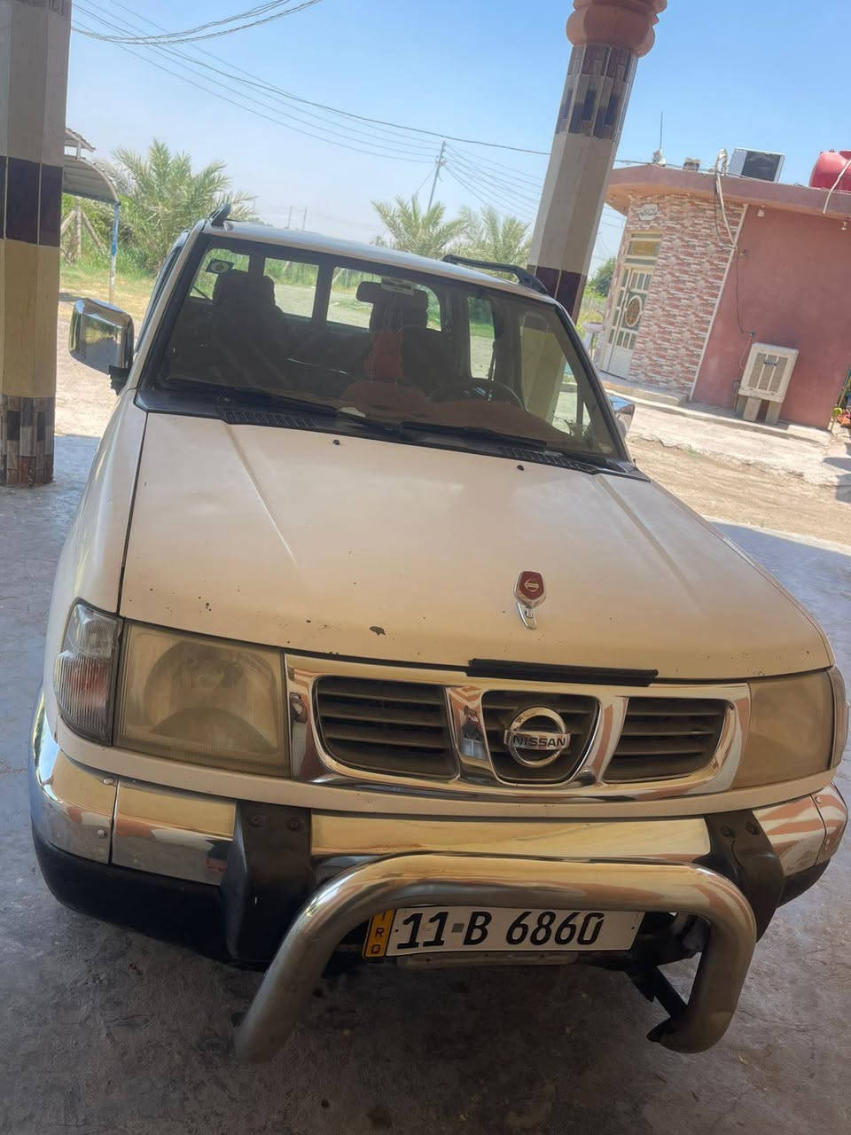 السلام عليكم نيسان محسن بخاخ جام كهربائي تبريد ثلج موديل 2004 محرك وكير مكفولات بيهه بارد وصبغ  ***********
