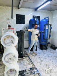 حساب خاصة لورشة تنصيب كافة انوع المحطات للمياه المعدنية ومحطات التصفية...