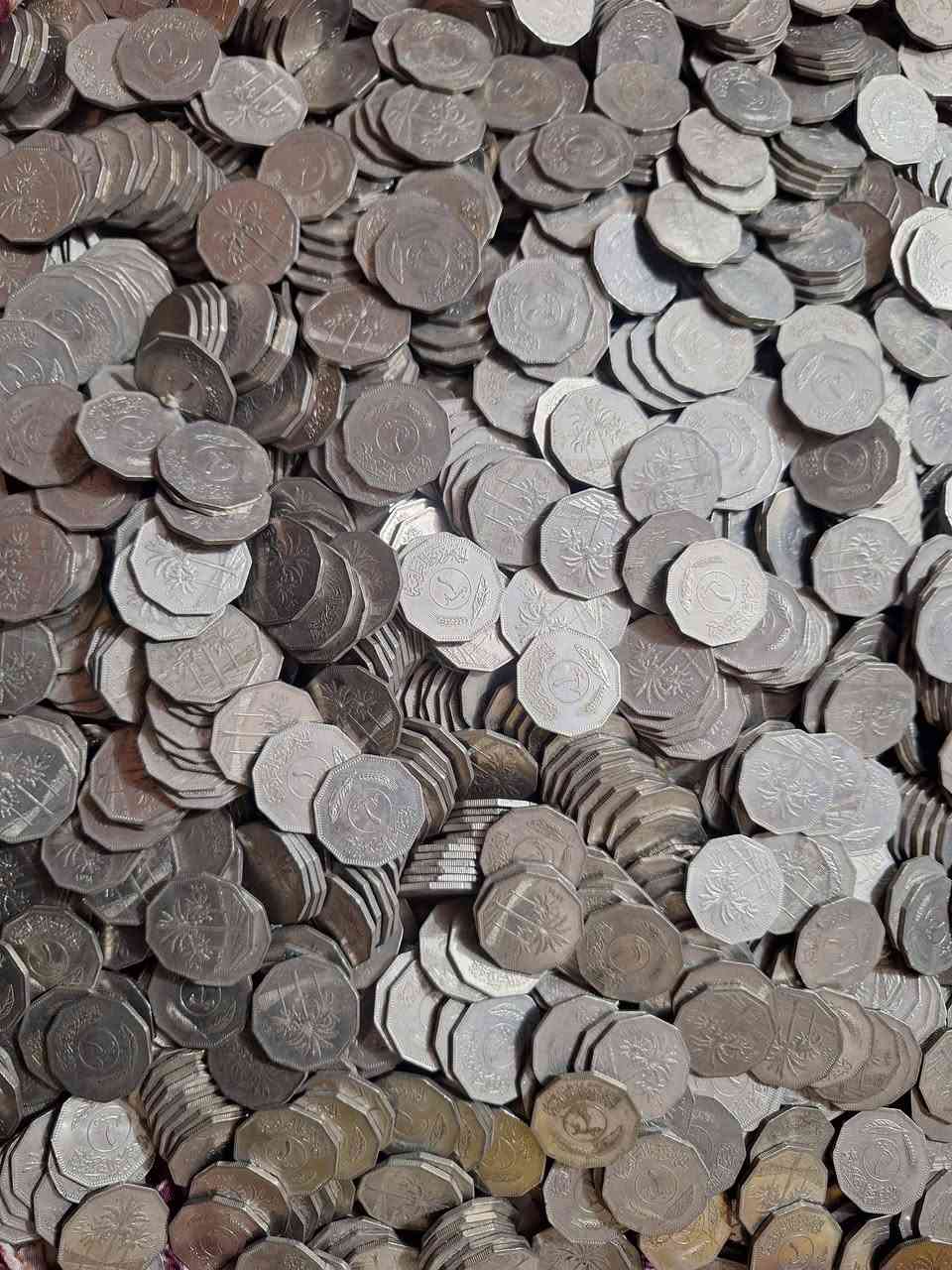 عملات معدنية للبيع نظافة عالية
١ دينار ٣ قطع بألف 
٥٠٠ فلس ٥ قطع بألف 
٢٥٠ فلس ٥ قطع بألف 
١٠٠ فلس ٣ قطع بألف


**إذا كنت صاحب هذا الإعلان وتريد حذفه لأي سبب، رجاءا أرسل رسالة إلى الدعم الفني**