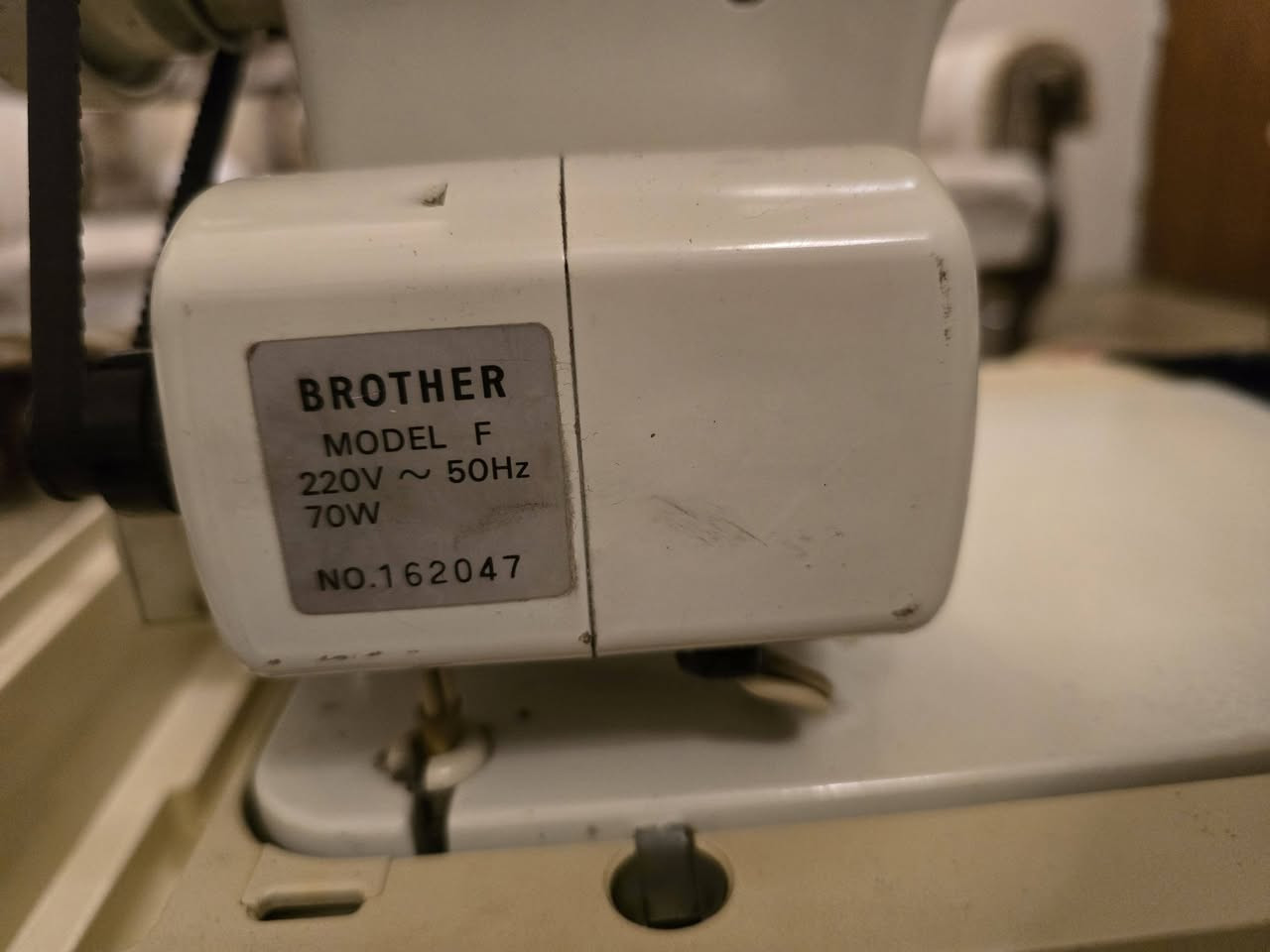 مكينة خياطه برذر منزلي ياباني موسسه للبيع
نظيفه جدا واستخدام كلش قليل.
  السعر 200 الف
 للاستفسار الاتصال على الرقم 
***********
